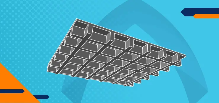 Diseño de una losa nervada utilizada en la construcción de una casa de dos pisos - tipos de losas