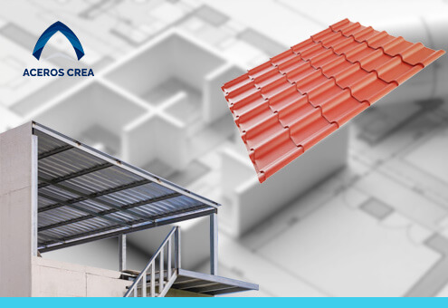 Lámina Galvateja de calidad Ternium para la construcción de techos de patios - láminas para techo