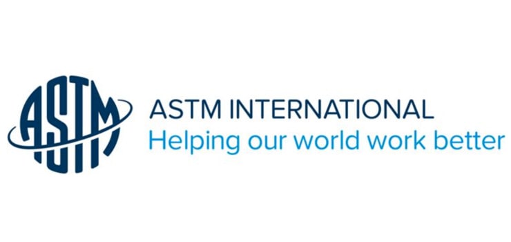 Logo de la organización estadounidense ASTM
