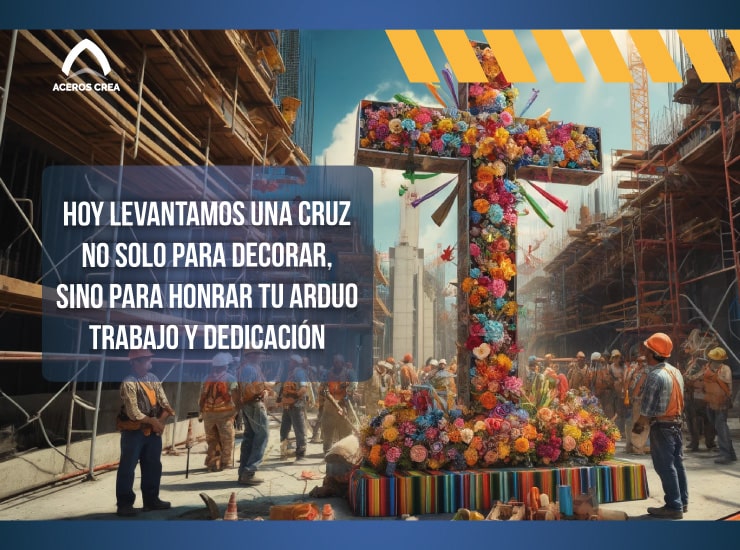 Hoy levantamos una cruz no solo para decorar, sino para honrar tu arduo trabajo y dedicación