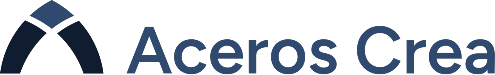 Imagotipo horizontal Aceros Crea
