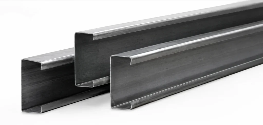 Monten de acero tipo C laminado en frío