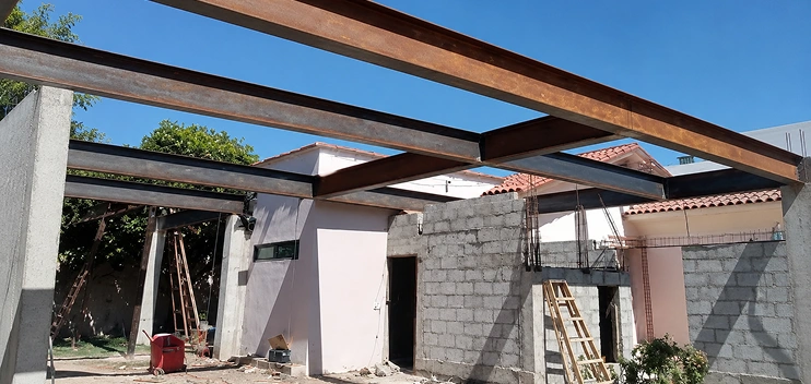 Montaje de vigas IPR